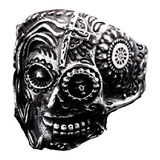 Anillo Cráneo Calaveras Skull Punk Acero Inoxidable Hombre