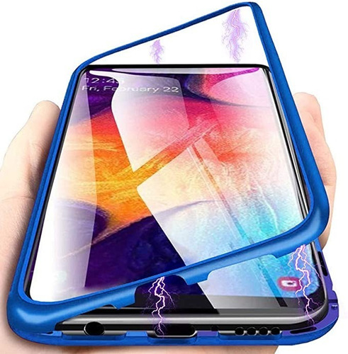 Funda Magnetica Para Samsung Con Templado Frontal 2da Selecc