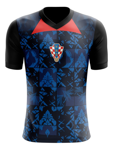 Camiseta Sublimada -croacia Fondos Sub-1 Personalizada