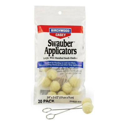 Aplicador para Manutenção de Armas Birchwood Casey Swauber 20 Peças | Frete grátis