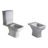 Juego Sanitarios Ferrum Trento Inodoro Mochila Bidet Baño