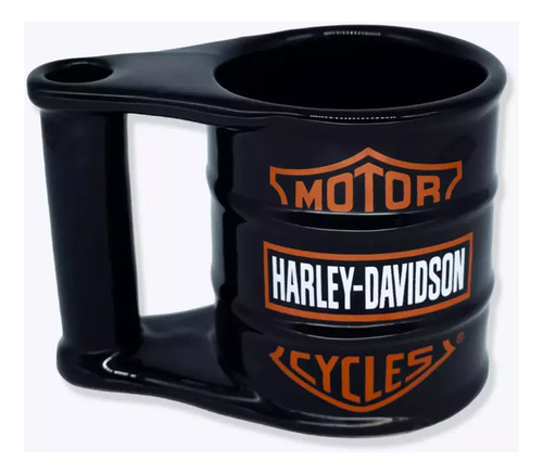 Caneca Formato 3d Tambor Harley Davidson