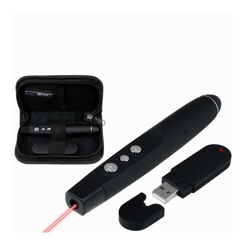 Apuntador Laser Con Control Inalambrico Para Diapositivas E