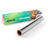 Papel Aluminio Keprais Modelo 100 Rollo 30cms X 22.84 Metros