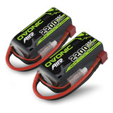 Pack De 2 Baterias Lipo 3s 11.1v 2200mah 35c Max 24.42wh