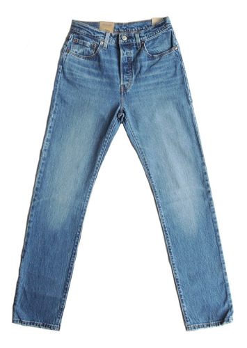 Calça Levis 501 Jeans Feminina Tradicional Algodao 