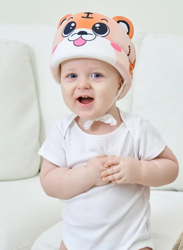 Anti-colisão Bebê Chapéu Protetor Ajustável Infantil Cabeça