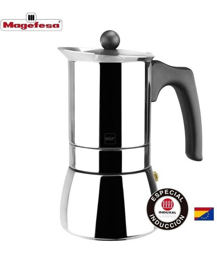 Magefesa Genova Acero Inox Ergonomico Induccion Color Gris 