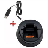 Cargador Usb Para Motorola Pro2150, Cuna + Adaptador Usb