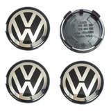 4x Emblema Tapa Rin Cubo Volkswagen Vw Amarok Jetta 65mm