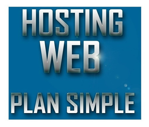 Hosting Web Simple + Ssl + Dominio Anual  Wordpress Premium