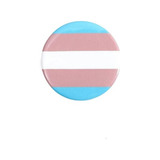 Broche Redondo Orgulho Transgênero Lgbt Botton Button