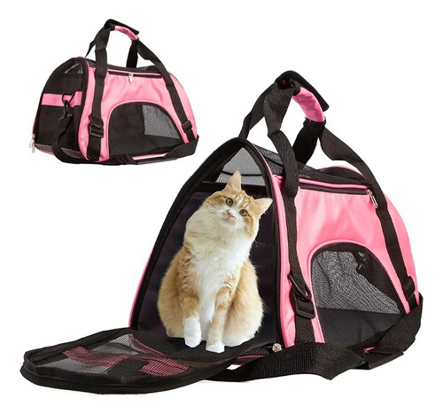 Bolsa Transportadora De Mascotas, Plegable, P/gatos/perros