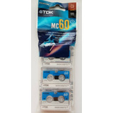 Microcassette Mc 60 Contestador Grabador Pack X 3 U