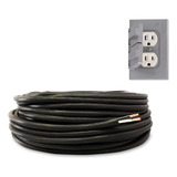 Pack:  Cable Uso Rudo 2x14 Con 50m Y Contacto Para Exterior