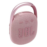 Alto-falante Jbl Clip 4 Portátil Com Bluetooth Rosa