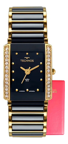 Relógio Technos Feminino Mini Cerâmica Safira 5y30xo/1a