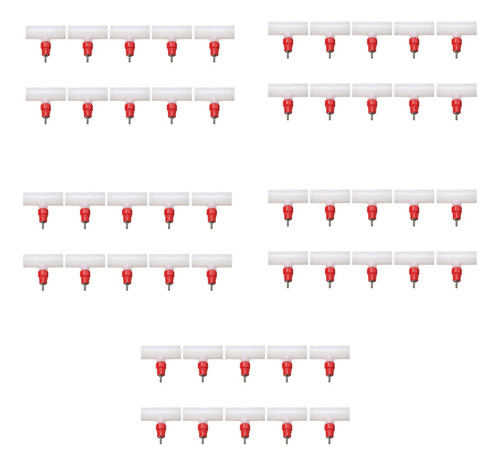 50 Pares De Pezones De Pollo En Forma De T, Totalmente Autom