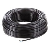 Cable Tipo Taller 2x2,5mm Negro Bipolar X10 Metros Argenplas