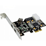 Placa Pci-express Firewire 800 1394a 1394b - Chipset Texas