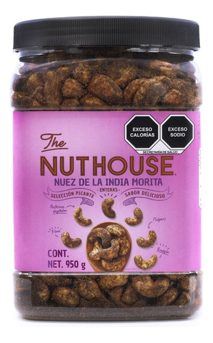 The Nut House - Nuez India T&s Morita - Vitrolero 950g