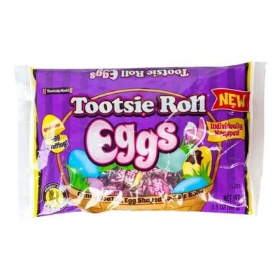 Huevos De Chocolate Tootsie Roll C\u002F Cubierta Caramelo Pascua | MercadoLibre
