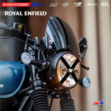 Calcos Faro Royal Enfield Hunter 350 Hntr Cod.01