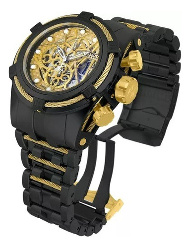 Relógio Invicta Zeus Bolt Skeleton 14430 Black 100% Original