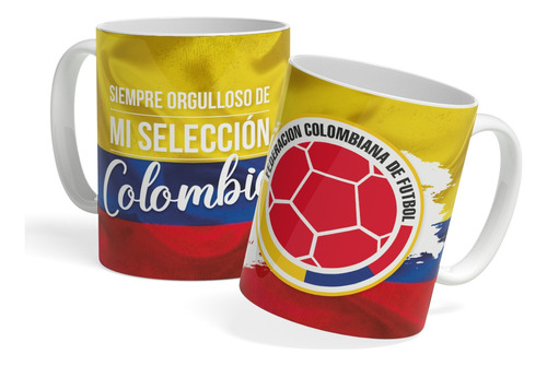 Mug Pocillo Taza - Selección Colombia - Equipo De Fútbol
