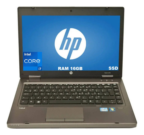 Notebook Hp I7 3ª Th 16gb Ram/ Ssd/ Produto Com Garantia 