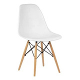 Cadeira Charles Eames Wood Design Eiffel - Branco