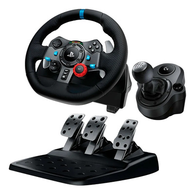Volante Logitech G29 Palanca Pedales Playstation Ps4 Ps3 Pc Negro