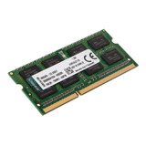 Memoria Notebook 8gb Ddr3l Pc3l-12800 Kingston Low Vol 1.35v