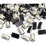 75pcs Botao Interruptor Smd Tactil Chave Controle Remoto Led