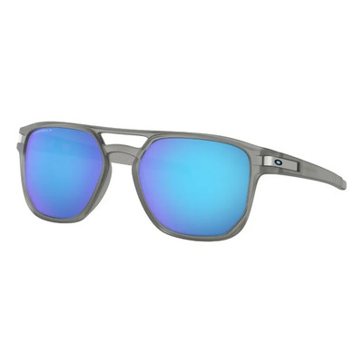 Lente Solar Oakley Sport And Performance Latch Beta Unisex Color de la lente Azul Color del armazón Gris Diseño Polarizada | Meses sin interés
