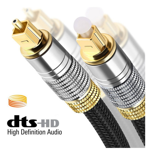 Cable De Audio Óptico, Cable Spdif Coaxial Toslink Para Blu-