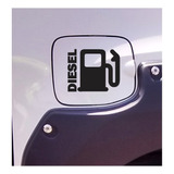 Calca Sticker Diesel P/ Tapa De Combustible Pick Up Camiones