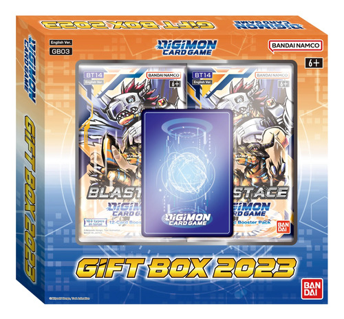 Box Digimon Gb03- Gift Digimon 2023 Gb03- Bandai Digimon En