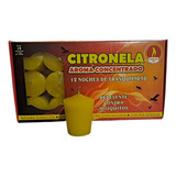 Velas Aromáticas De Citronela - 2 Cajas Con 12 Velas C/u