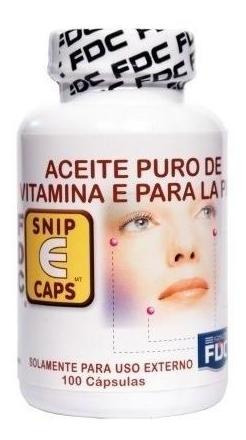 Aceite Facial Vitamina E X 100 dosis (uso Externo)