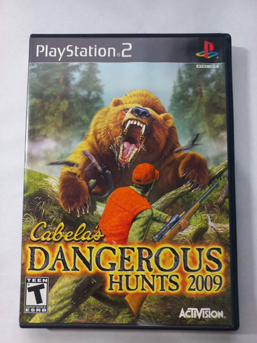 Jogo Cabela's Dangerous Hunts 2009 Ps2 Mídia Física Original