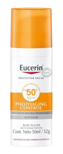 Protector Solar Facial Eucerin Sun Anti Edad Fps 50 + 50ml