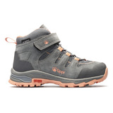 Botin Niña Lippi All Terra Mid Kids Acero