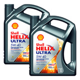 Aceite Shell Helix Ultra 5w40 Sintético 8 Litros.