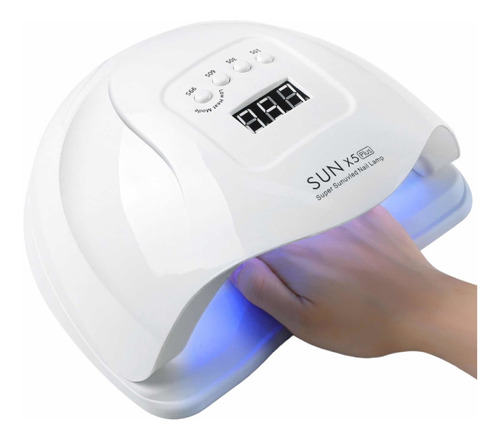 Lámpara Uv Led Sun X5 Plus 80w Para Uñas  Manicure Dama