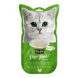 Kit Cat Plus Snack Colageno C/pollo, 4 Sachet 15g C/u