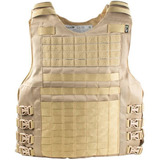 Capa De Colete Caqui Airsoft Modular Urbano Tático Militar