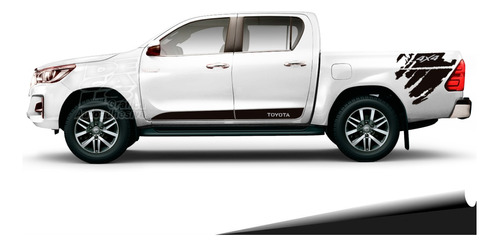 Calco Toyota Hilux 2016 Al 2023 Limited Juego Con Porton