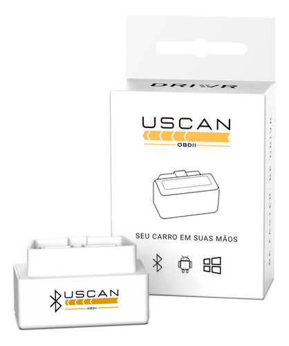 Mini Scanner Automotivo Uscan Obd2 Bluetooth Elm327 Para Gm