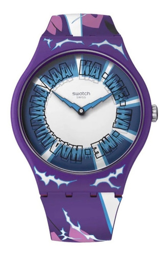 Reloj Swatch Unisex Dragonball Z Suoz345 Gohan X Swatch